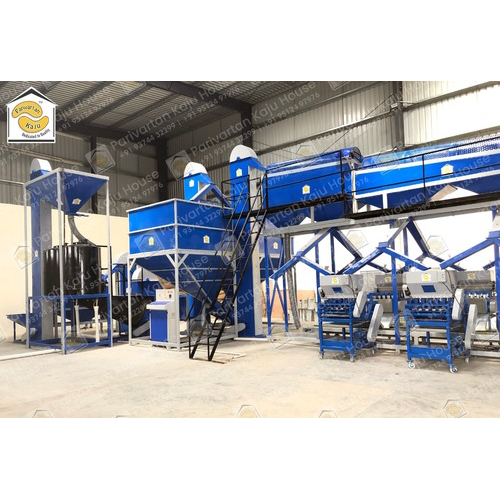 Cashew Processing Plant - 250-25000kg Capacity, Mild Steel/Stainless Steel Material, Automatic Grade | Fully Automatic, Three Phase Electric Power Source