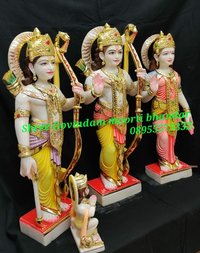 Marble Ram Darbar Statue Set