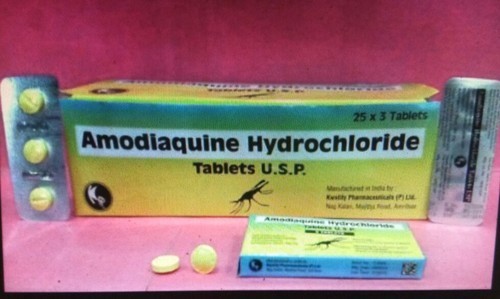 Amodiaquine Hydrochloride Tablets As Directed By Physician.