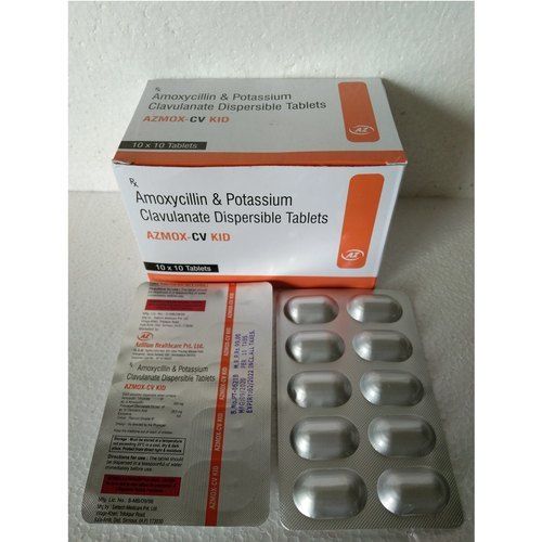 Amoxicillin and Clavulanate Potassium Disp. Tablets