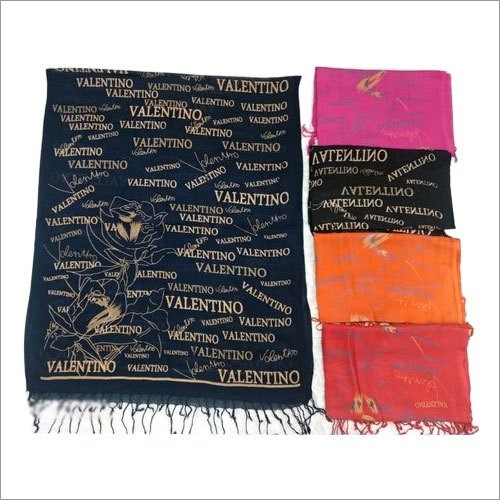 Ladies Viscose Fashion Scarves - Viscose Material, Printed Patterns, Available in Various Colors | Ideal for Rainy, Spring, Summer, and Winter Seasons