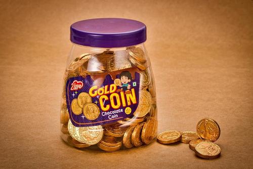 Gold Chocolate Coins