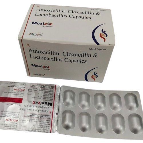 Amoxicillin and Cloxacillin with Lactobacillus Capsules