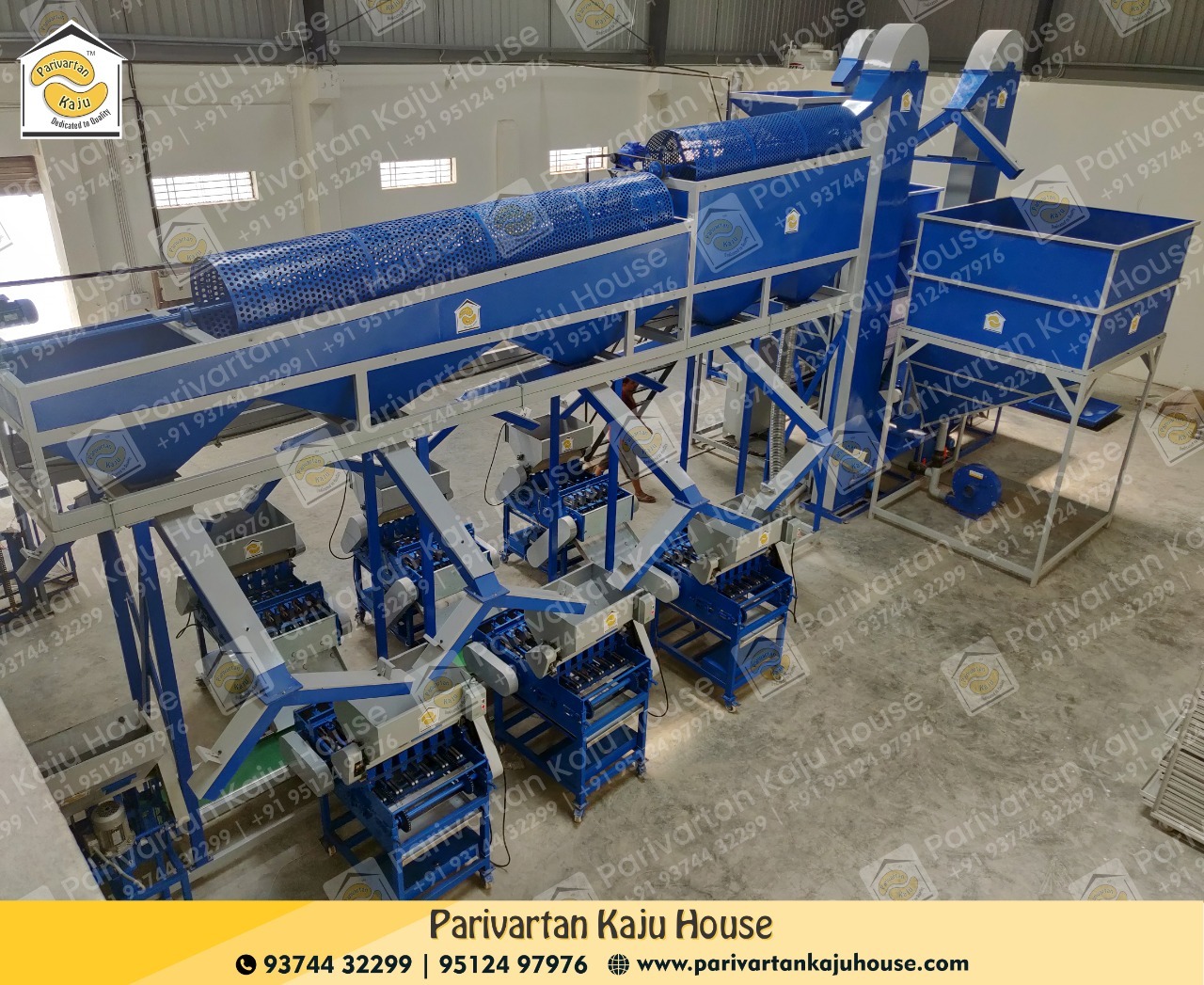 Raw Cashew Nut Grader