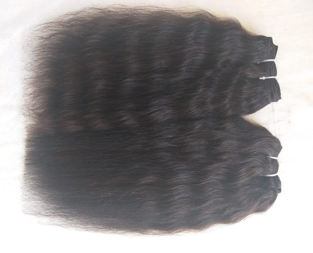 Kinky Straight Human Hair extensions