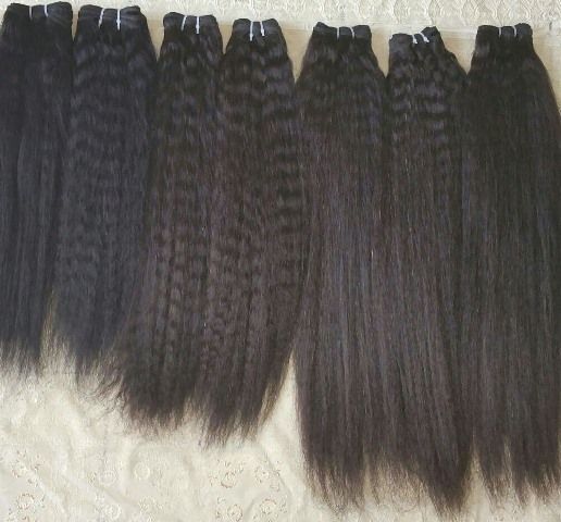 Kinky Straight Human Hair extensions