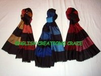 Mix Color Silk Pashmina Shawls