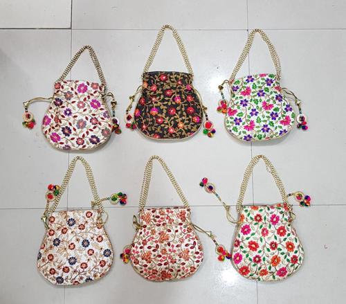 Embroidered Potli Bags From India