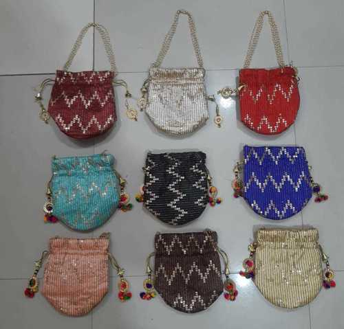 Ethnic Fashion Potli Bag Purse By SHANTI HANDLOOM