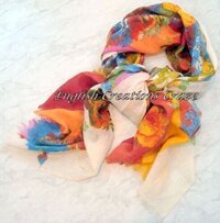Printed Wool Scarf Exporter