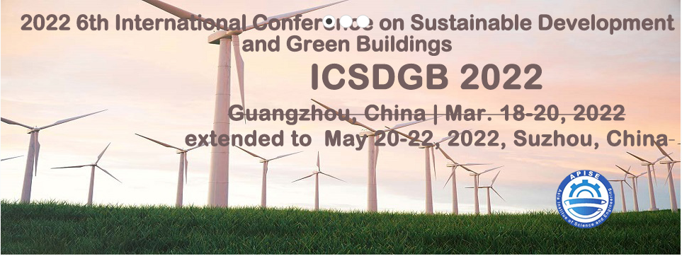International Conference on Sustainable Development And Green Buildings (ICSDGB)