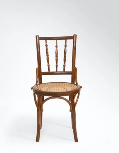 Handmade Round Cane Chair.