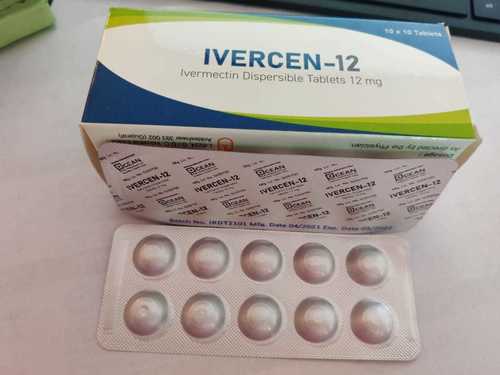 Ivercen-12 -Ivermectin dispersible Tablets 12mg