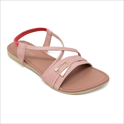 Ladies Stylish Rose Flat Sandals