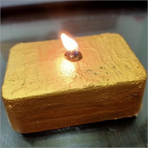 Golden Bar Candle