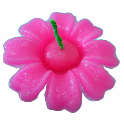 Floating Hibiscus Candle