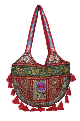 Multi Cotton Canvas Banjara Bag