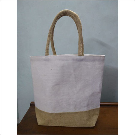 Jute cheap side bag