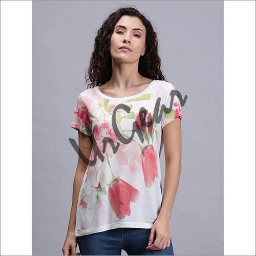 Women Floral Printed T-Shirt