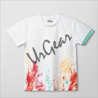 Kids Printed Paint Splash T-Shirt