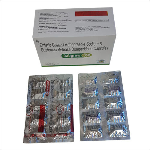 Enteric Coated Rabeprazole Sodium And Sustained Release Domperidone Capsules