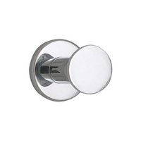 Robe Hook Single H2o - Brass, 15mm Size | Wall Mounted, Polished Chrome Finish - Art No. 1946