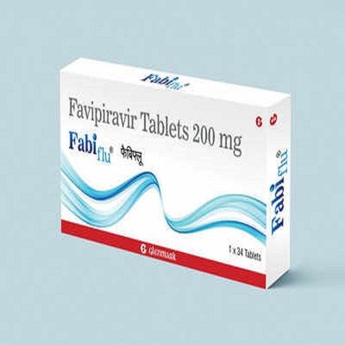 Fabiflu 200mg (Favipiravir Tablets) Cas No: 259793-96-9