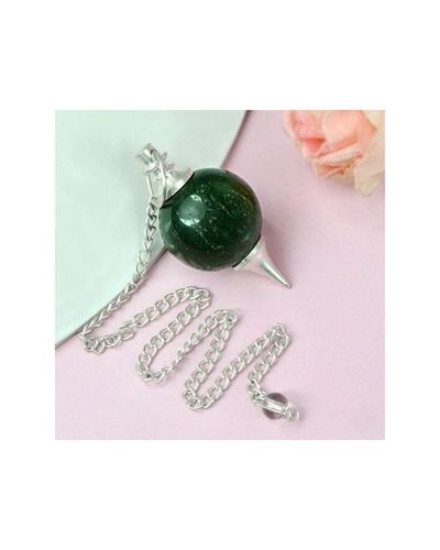 Green Aventurine Ball Pendulum