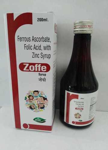 FERROUS ASCORBATE FOLIC ACID WITH ZINC SYRUP 200ML VETERINARY