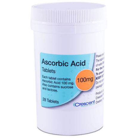 Ascorbic Acid Tablets As Directed By Physician.