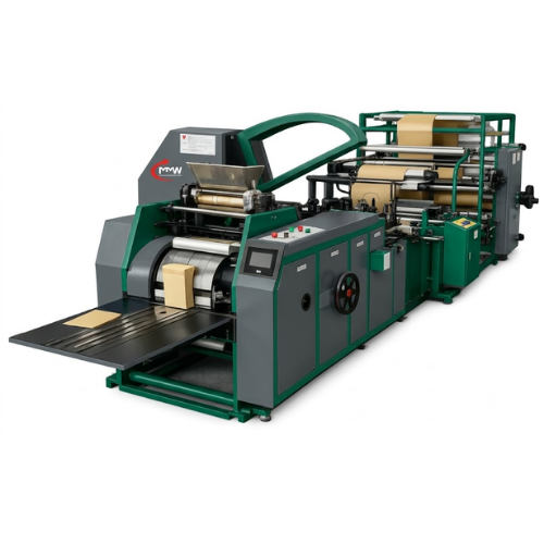 Paper Bag Making Machine Iso 9001-2008 - Automatic Grade: Automatic