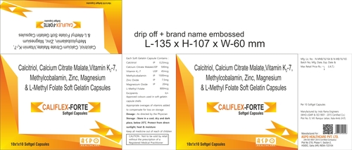 Calcitriol Methylcobalamin Folic Acid Calcium Citrate Malate Capsules