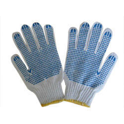 PVC Dotted hand gloves