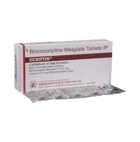 Bromocriptine Mesylate Tablets Grade: Pharmaceutical Grade