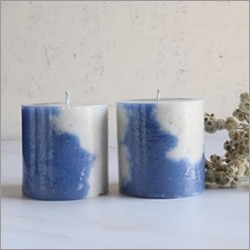 Decorative Pillar Candles - Wax Material, Various Sizes, Multicolor | Enhances Mood and Creates a Relaxing Atmosphere for Home Decoration