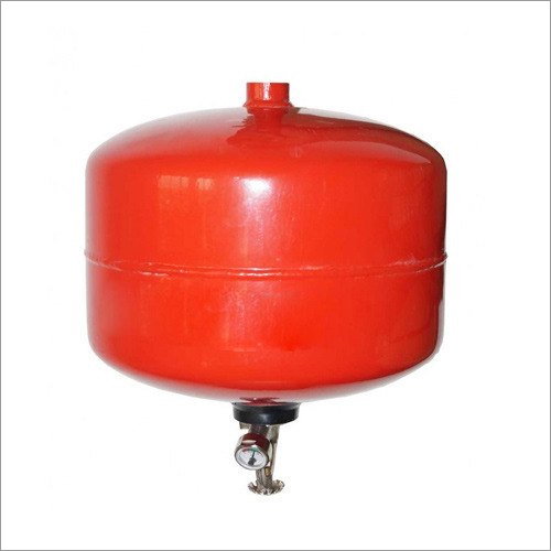 Automatic Modular Fire Extinguisher - 5Kg Capacity Mild Steel Material Red Color Ceiling Mounted ISI Certified