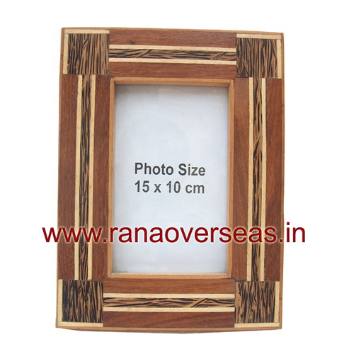 Wood Table Top Wooden Mirror Photo Frames