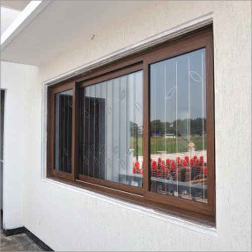 UPVC Sliding Window - Standard Size, Any Color | Durable UPVC Frame with Glass Fixing Provision and Stainless Steel Screen Netting