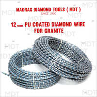 12mm Pv Coated Wire Diamond For Mono Machine