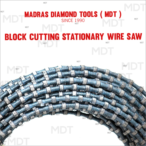 Block Cutting Diamond Wire Saw