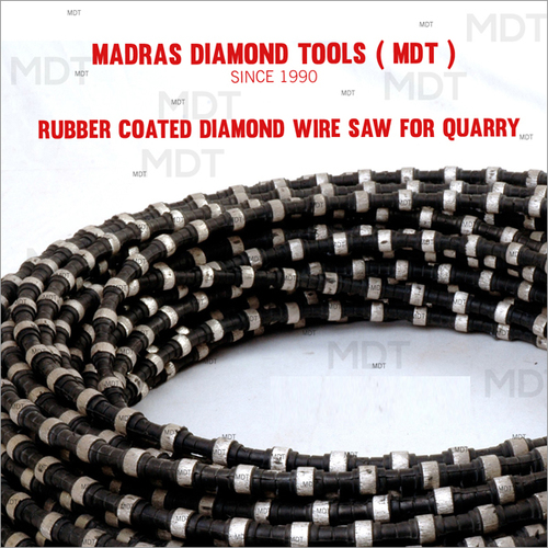 Rubber Coated Diamond Wire Saw