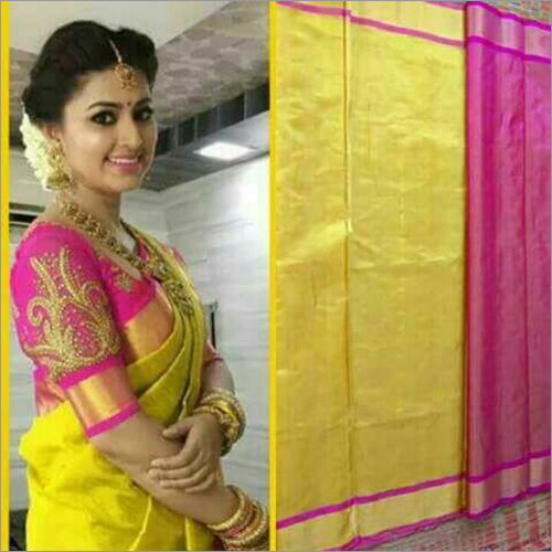 Silk Festive Wear Uppada Tissue Pattu Sarees, With Blouse Piece at Rs 2300  in Kakinada