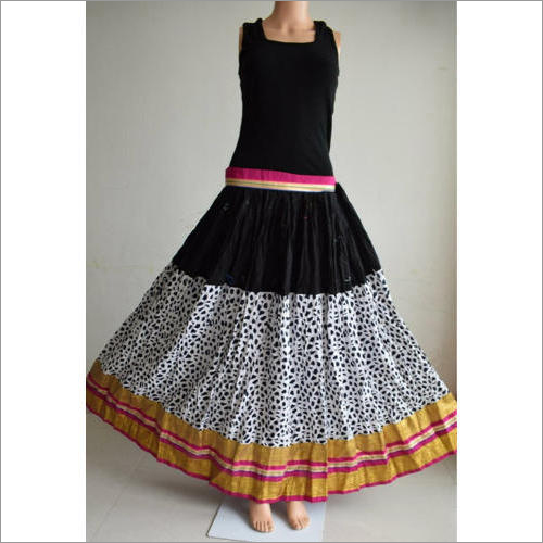 Mmulticolor Ladies Rayon Skirt