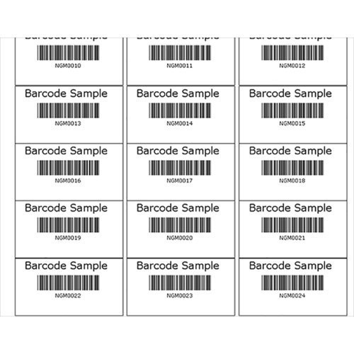Barcode Stickers