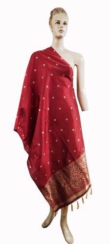 Printed Fringes Designer Dupatta