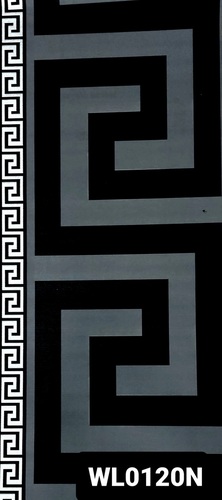 Printed Wallpaper - 0.53m x 10m Non-Woven Design | Water Ink Technique Versatile Wallpaper Choice