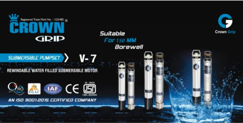 150 Mm Submersible Pump Set Borewell ( Water Filled )