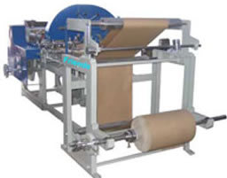 Paper Bag Making Machine With Two Colour Printing Machine
