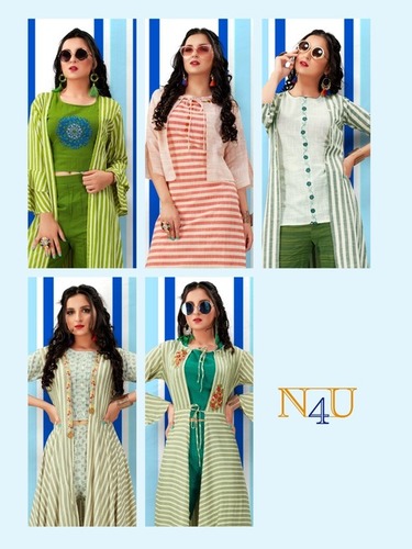 Niharika - Top+Pant+Jacket