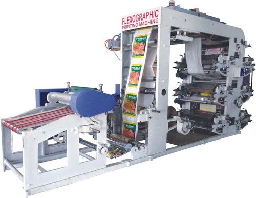 Six Colour Flexographic Printing Machine